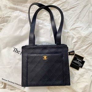 Authentic Vintage Chanel Quilted Shoulder Bag